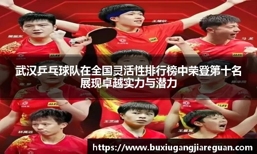 武汉乒乓球队在全国灵活性排行榜中荣登第十名展现卓越实力与潜力